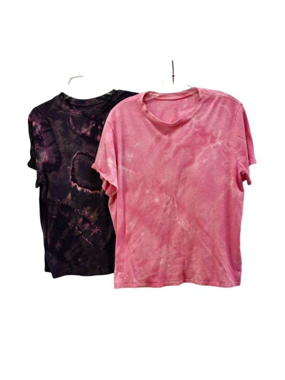 2 Women's A New Day Super Soft Purple and Pink T-shirts Size XL